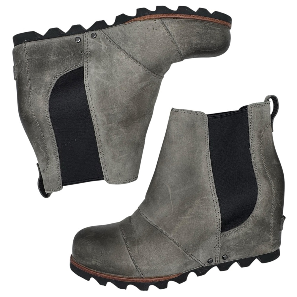 Sorel Lea Wedge Ankle Boots - Picture 5 of 15
